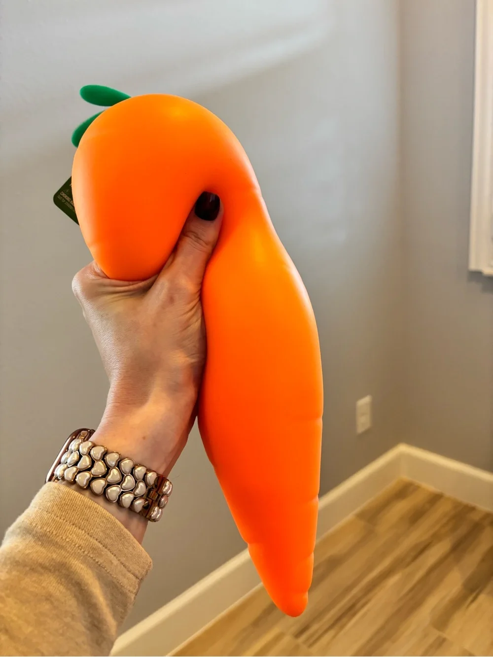 Orange Carrot Plush by Squeezy - Jumbo Squishy